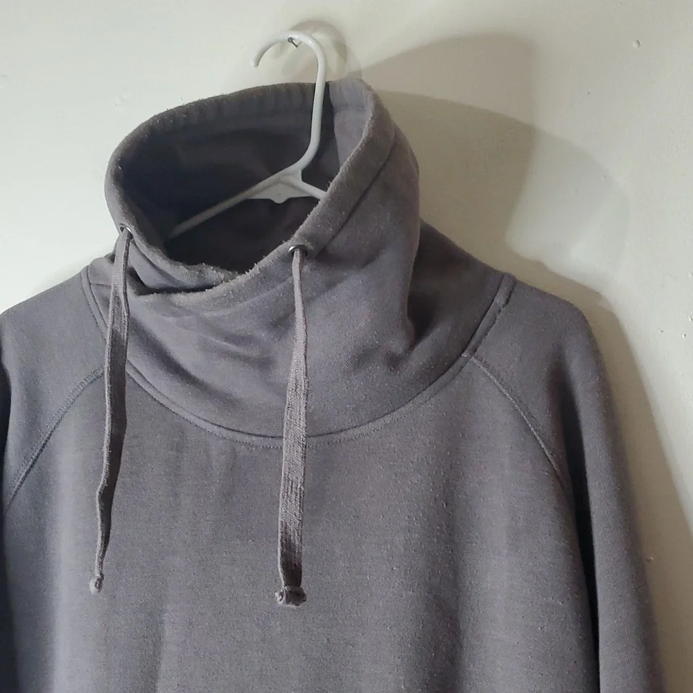 Womens Prana Funnelneck Tunic Length Pullover Sweater Size Extra Large